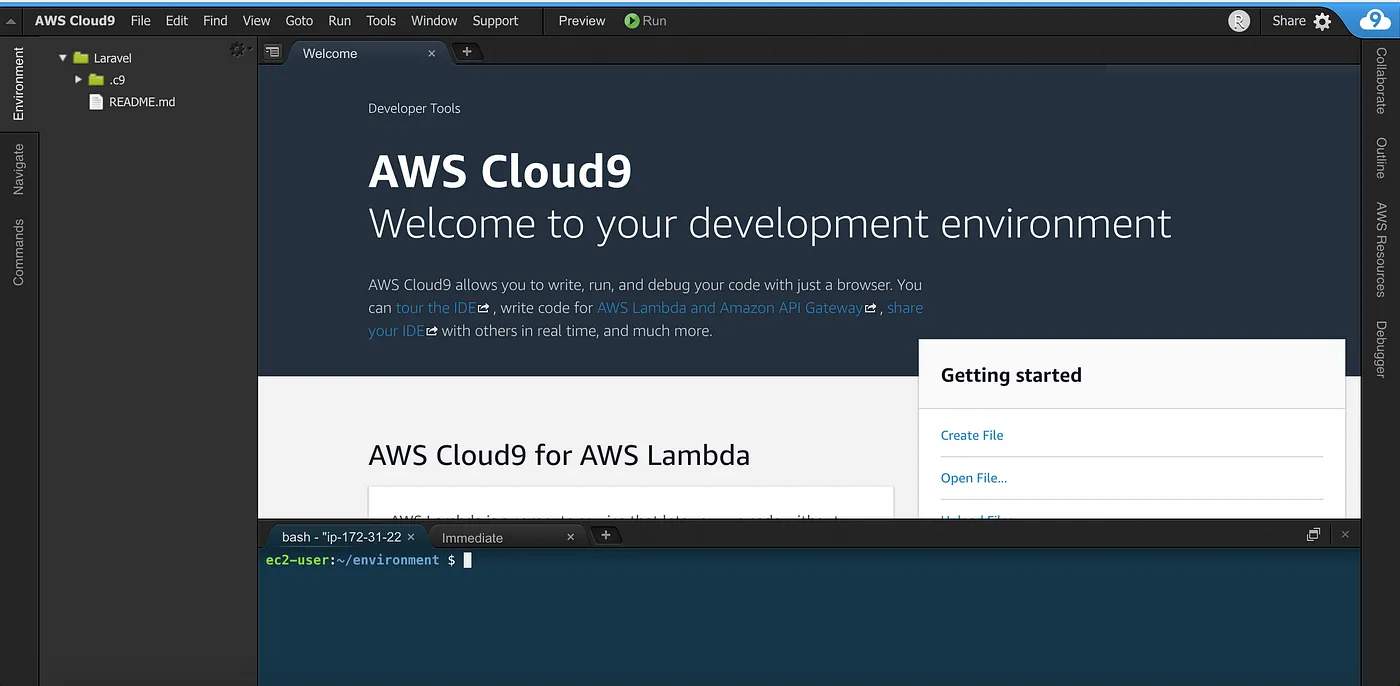 AWS Cloud9